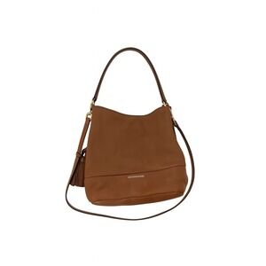Michael Kors Kip Large Leather Bucket Bag Brown Excellent Condition